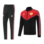 Manchester United Training Kit 2025_26 - Red&Black (Jacket+Pants)