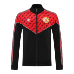 Manchester United Training Kit 2025_26 - Red&Black (Jacket+Pants)