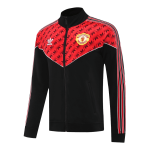 Manchester United Training Kit 2025_26 - Red&Black (Jacket+Pants)