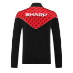 Manchester United Training Kit 2025_26 - Red&Black (Jacket+Pants)