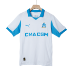 Marseille RABIOT #25 Home Soccer Jersey 2025_26