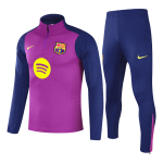 巴塞罗那运动衫套装 2025_26 - 紫色（上衣+裤子）
