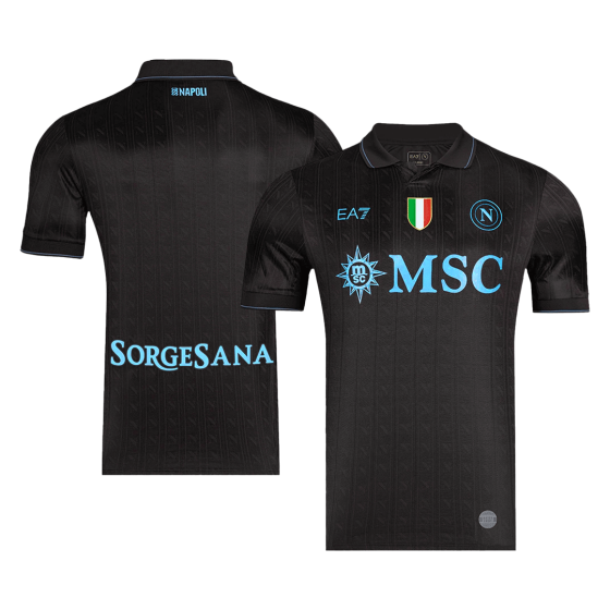 那不勒斯2025_26赛季客场三号足球球衣