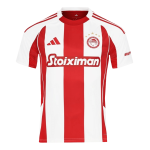 奥林匹亚科斯主场足球球衣 2025_26