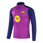 巴塞罗那运动衫套装 2025_26 - 紫色（上衣+裤子）