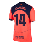 拉什福德#14巴塞罗那第三场球衣25_26橙色-UCL