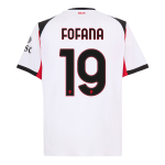 AC米兰福法纳#19客场足球球衣2025_26