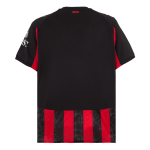 AC米兰主场足球球衣2025_26 红黑