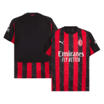 AC米兰主场足球球衣2025_26 红黑