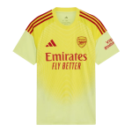 阿森纳守门员足球球衣 2025_26 黄色