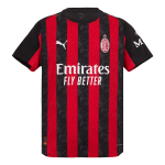 AC米兰主场球衣2025_26 红黑