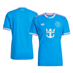 迈阿密国际足球联赛第三客场球衣2025蓝色