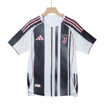 尤文图斯主场足球球衣 2025_26 黑白