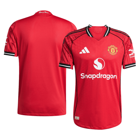 Manchester United Home Soccer Jersey 2025_26 Red