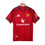 曼彻斯特联队主场足球球衣 2025_26 红
