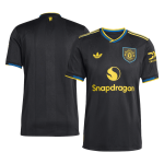 曼彻斯特联队2025_26赛季客场三号足球球衣 黑色
