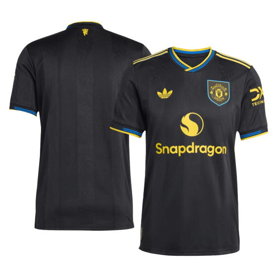 Manchester United Third Away Soccer Jersey 2025_26 Black