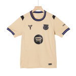 巴塞罗那客场足球球衣2025_26