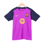 巴塞罗那赛前训练足球球衣 2025_26 - 紫色