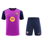 巴塞罗那赛前训练足球球衣套装 2025_26 （球衣+短裤）