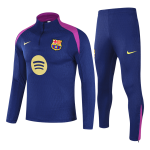 巴塞罗那运动衫套装2025_26-海军（上衣+裤子）