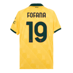 AC米兰福法纳#19 第三客场足球球衣 2025_26