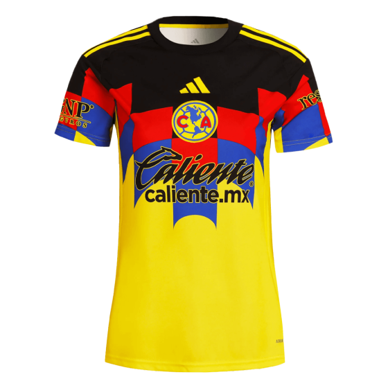 Women's Club America Home Soccer Jersey 2025_26