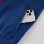 25_26 PSG训练夹克 海军蓝&红色