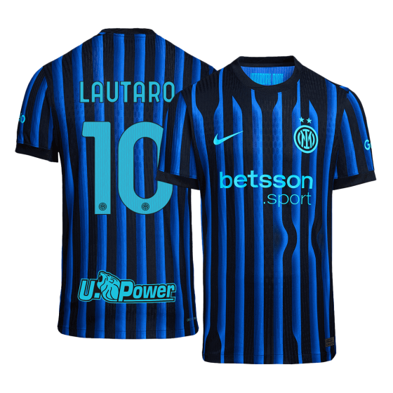 Inter Milan LAUTARO #10 Home Soccer Jersey  2025_26