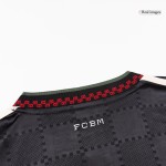 儿童拜仁慕尼黑第三客场足球球衣套装（球衣+短裤）25_26 黑色