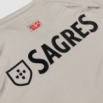 儿童本菲卡客场足球球衣套装 25_26 米色