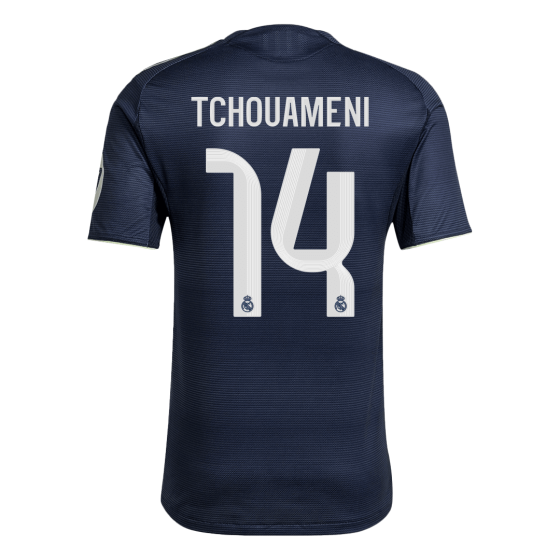 TCHOUAMENI #14 Real Madrid Away Soccer Jersey 2025_26 Navy