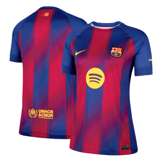Women's Barcelona Home Soccer Jersey 2025_26