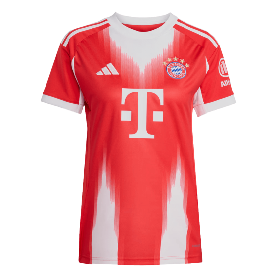 Women's Bayern Munich Home Soccer Jersey 2025_26