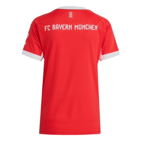 Women's Bayern Munich Home Soccer Jersey 2025_26