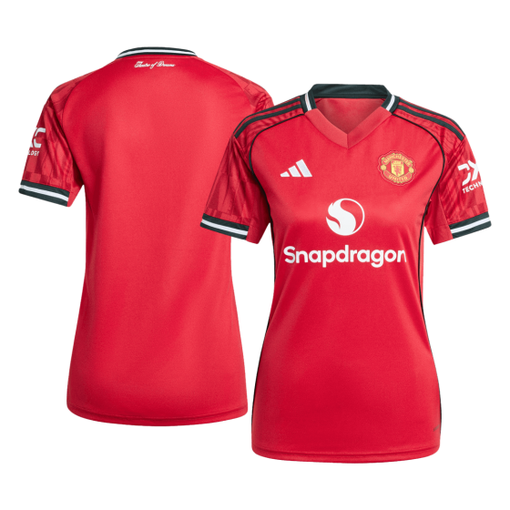 Women's Manchester United Home Soccer Jersey 2025_26