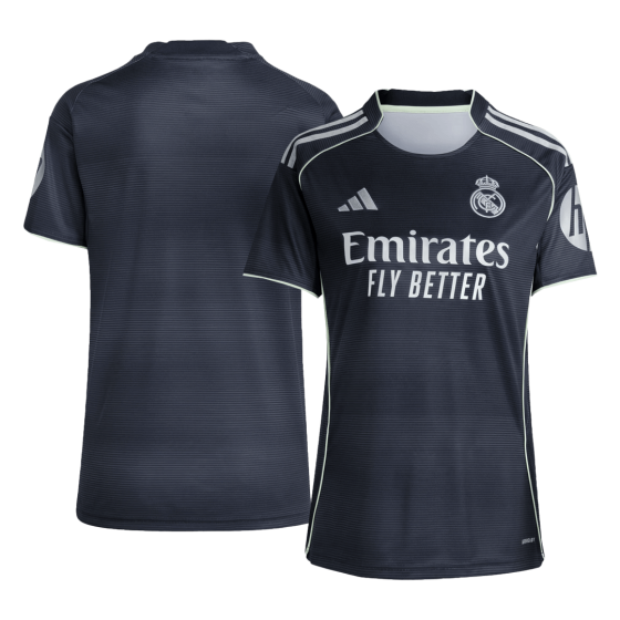 Women's Real Madrid Away Soccer Jersey 2025_26