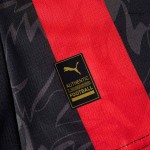 AC米兰主场足球球衣2025_26 红黑