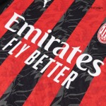 AC米兰主场球衣2025_26 红黑