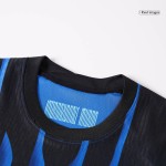 国际米兰主场足球球衣2025_26 蓝色与黑色