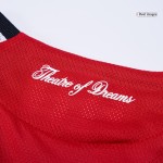 曼彻斯特联队主场足球球衣 2025_26 红