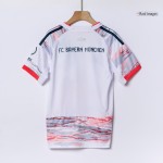 拜仁慕尼黑客场足球球衣套装 2025_26 儿童款（球衣+短裤）