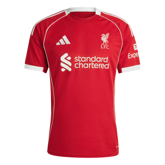 Liverpool GAKPO #18 Home Soccer Jersey 2025_26