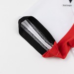 儿童AC米兰客场足球球衣套装（球衣+短裤）25_26白色