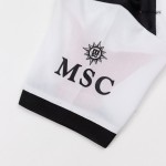 儿童AC米兰客场足球球衣套装（球衣+短裤）25_26白色