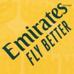 儿童AC米兰第三客场足球球衣套装（球衣+短裤） 25_26 黄色