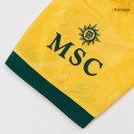 儿童AC米兰第三客场足球球衣套装（球衣+短裤） 25_26 黄色