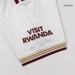 儿童阿森纳第三款客场足球比赛服套装 25_26 白色