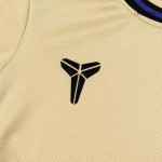 儿童巴塞罗那客场足球球衣套装（球衣+短裤）2025_26 黄色