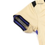 儿童巴塞罗那客场足球球衣套装（球衣+短裤）2025_26 黄色